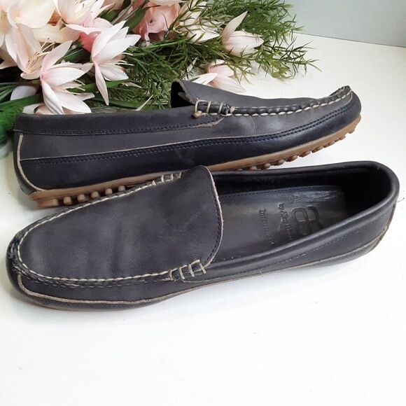 Allen Edmonds Interstate Men\'s size 9D Grey Leather Loafer Shoes main image 14